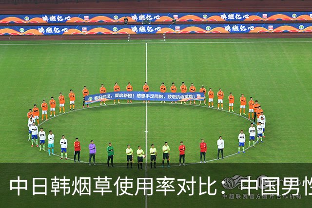 中日韩烟草使用率对比：中国男性吸烟率达43.9%